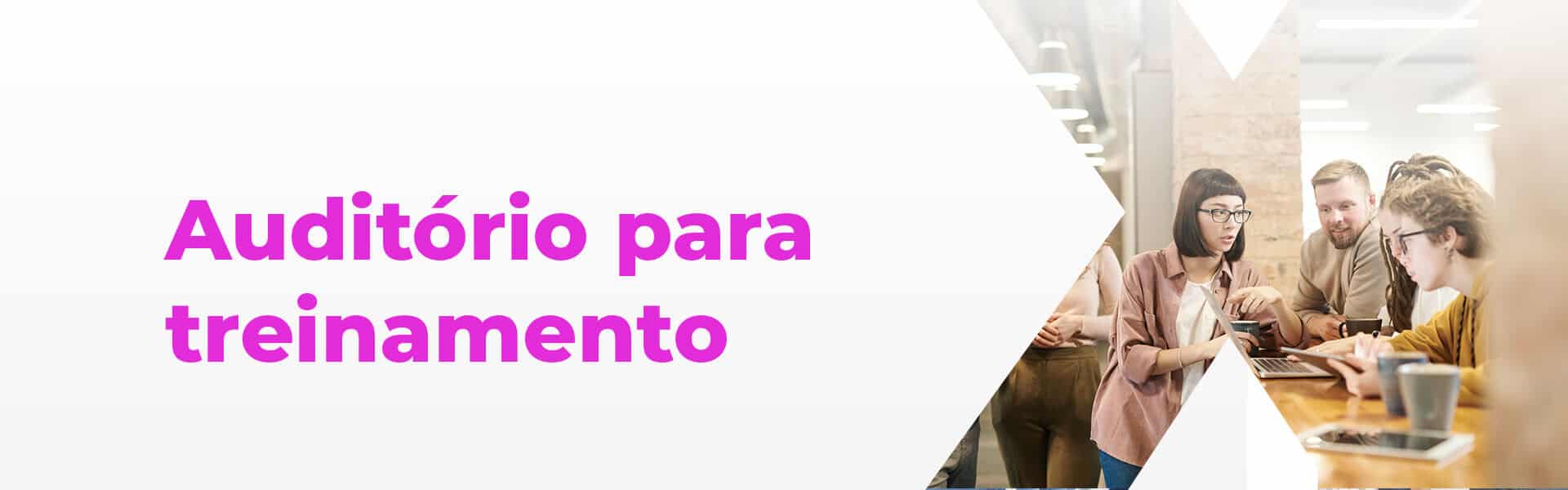 banner auditório para treinamento