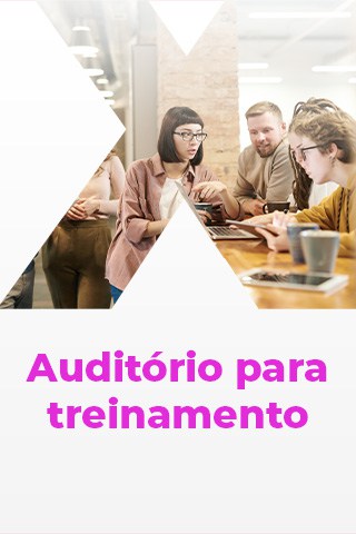 banner mobile auditório para treinamento